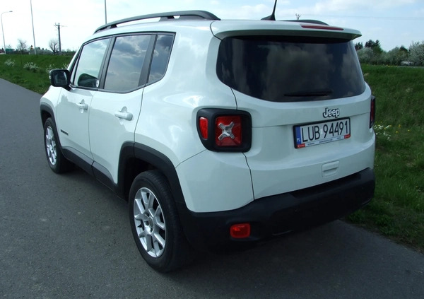 Jeep Renegade cena 72900 przebieg: 44500, rok produkcji 2019 z Lublin małe 106